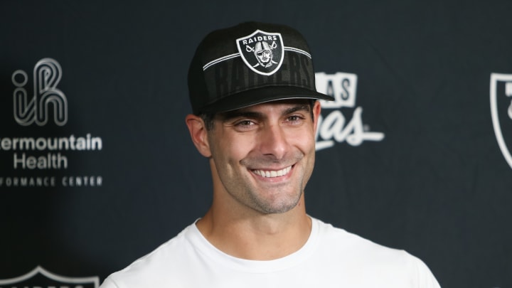 Everything Raiders QB Jimmy Garoppolo Said Today
