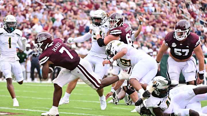 Three Areas For Improvement from Mississippi State’s Week 1, 48-7 Victory Over Southeastern Louisiana