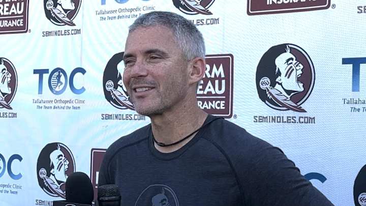 FSU Head Coach Mike Norvell Talks Home Opener, Relationship with Will Hall