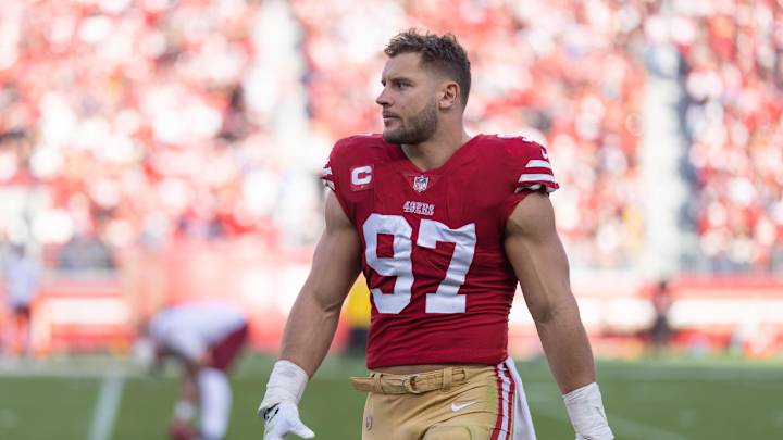 Nick Bosa Shared a Heartfelt Locker Room Moment With Brock Purdy After NFC Championship Win Nick Bosa Shared a Heartfelt Locker Room Moment With Brock Purdy After NFC Championship Win