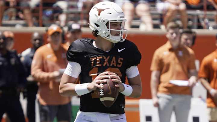 Texas’s Steve Sarkisian Explains Why Arch Manning Didn’t Play vs. Rice