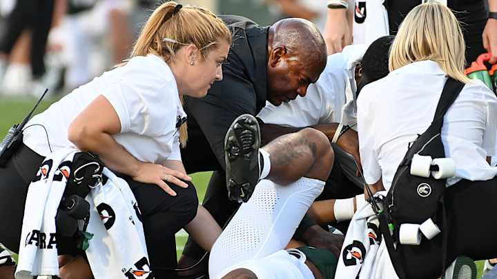 MSU expands medical evaluation method, WR Alante Brown in concussion protocol MSU expands medical evaluation method, WR Alante Brown in concussion protocol