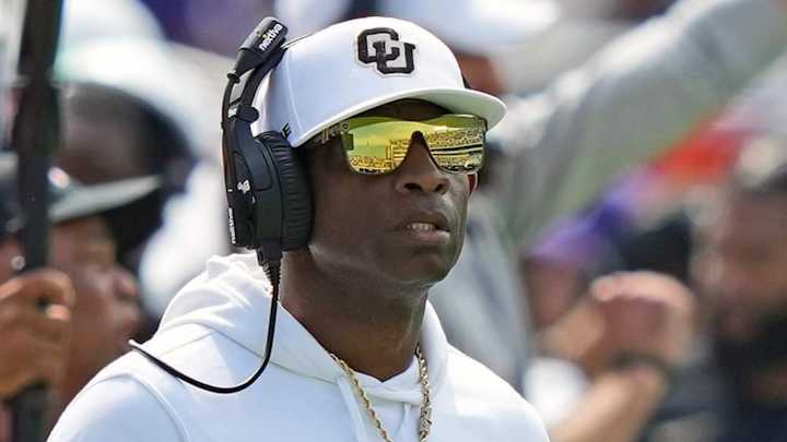 Michigan's Jim Harbaugh recognizes Deion Sanders saying the "Coach of the Year is chilling in Prime’s crib"