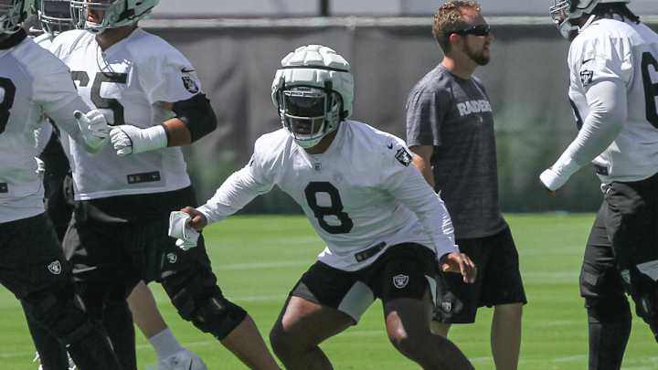 Raiders RB Josh Jacobs from the Locker Room