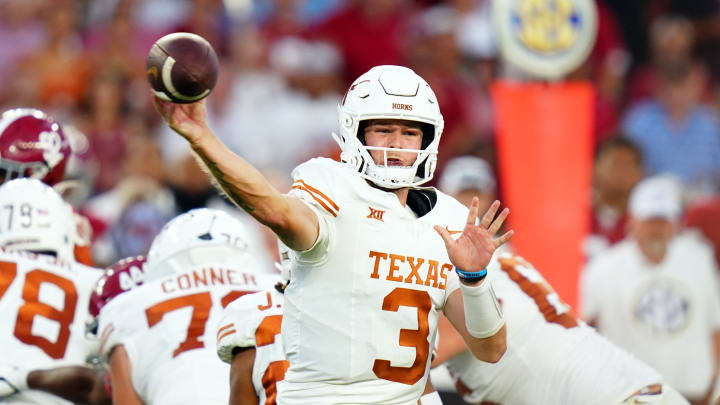 WATCH: Longhorns QB Quinn Ewers Shows Off Wheels on TD Run vs. Baylor