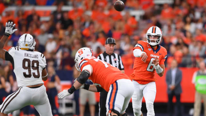 Shrader, Defense Shine as Syracuse Dominates Western Michigan Shrader, Defense Shine as Syracuse Dominates Western Michigan