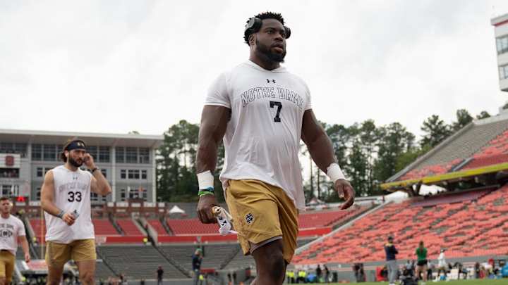 Audric Estime Breaks Through Big Against NC State Audric Estime Breaks Through Big Against NC State