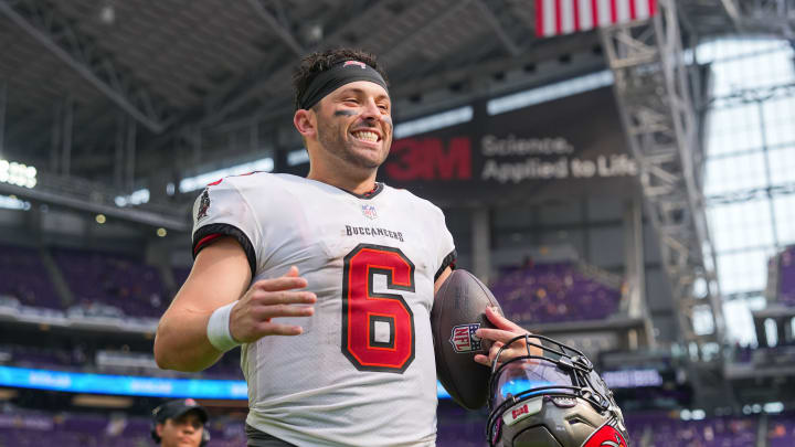 Reports: Former Oklahoma QB Baker Mayfield 'Closing In' on $100m Deal With Tampa Bay Reports: Former Oklahoma QB Baker Mayfield 'Closing In' on $100m Deal With Tampa Bay