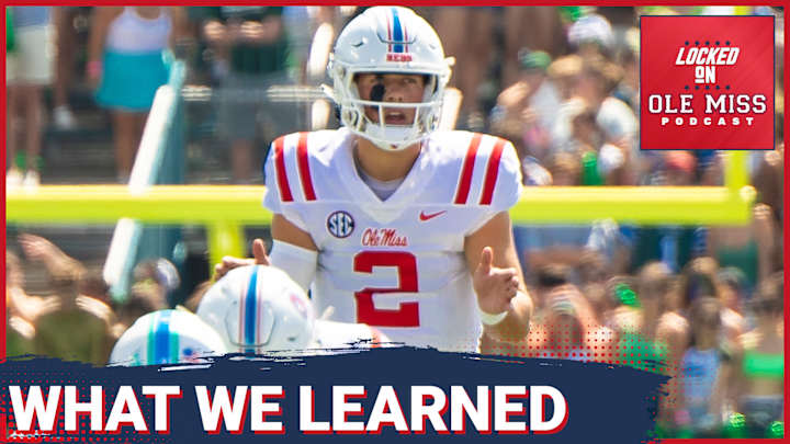 LISTEN: Jaxson Dart, Pete Golding Were the Stars vs. Tulane - Locked On Ole Miss Podcast