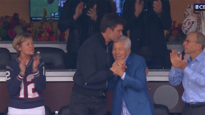 Tom Brady and Robert Kraft Shared a Special Moment After Patriots TD, and Fans Loved it