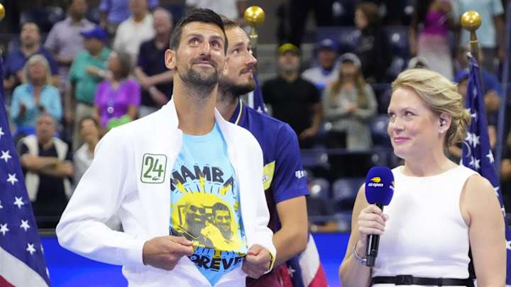 Lakers News: Novak Djokovic Explains Kobe Bryant Shirt For Record-Tying Major Lakers News: Novak Djokovic Explains Kobe Bryant Shirt For Record-Tying Major