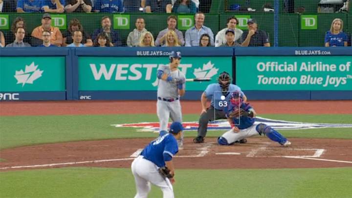 Blue Jays Pitcher Left Rangers Batter Completely Befuddled With 63 MPH Eephus Pitch Blue Jays Pitcher Left Rangers Batter Completely Befuddled With 63 MPH Eephus Pitch