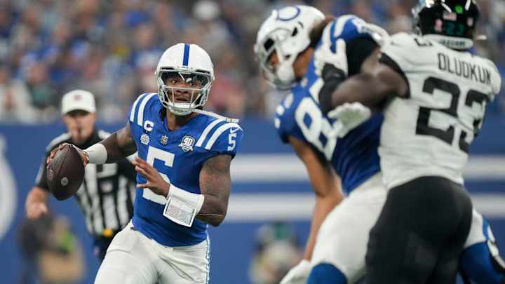 Colts' Anthony Richardson Nominated for NFL Rookie of the Week