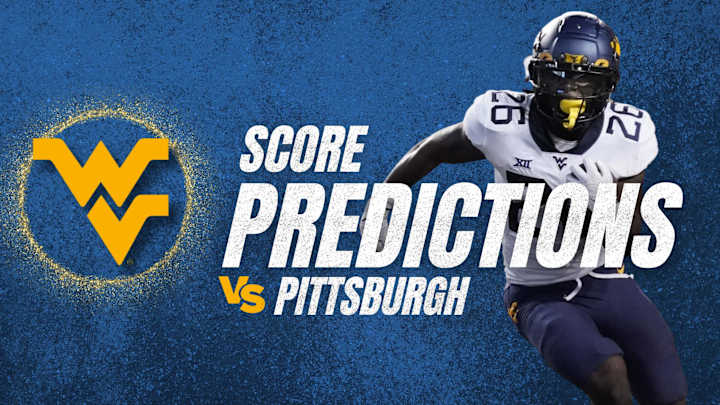 Score Predictions for West Virginia vs. Pitt Score Predictions for West Virginia vs. Pitt