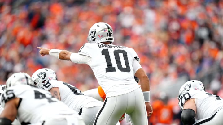 Raiders Jimmy Garoppolo from West Virginia Facility Raiders Jimmy Garoppolo from West Virginia Facility