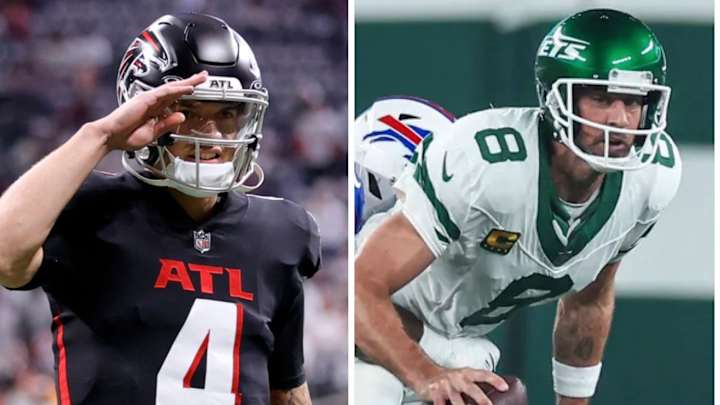 Jets' Aaron Rodgers Injury: Falcons' Desmond Ridder, Arthur Smith React Jets' Aaron Rodgers Injury: Falcons' Desmond Ridder, Arthur Smith React