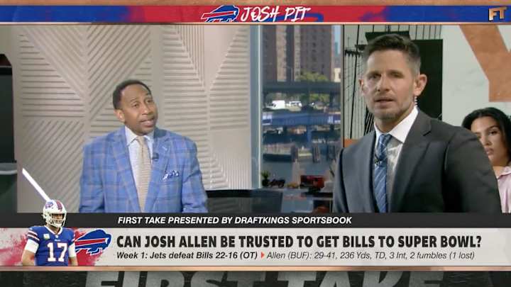 Dan Orlovsky Had Perfect Response to Stephen A. Smith’s Silly Rant About Josh Allen Dan Orlovsky Had Perfect Response to Stephen A. Smith’s Silly Rant About Josh Allen