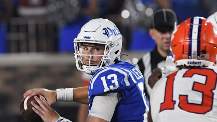 Duke QB Riley Leonard Has Entered the Transfer Portal
