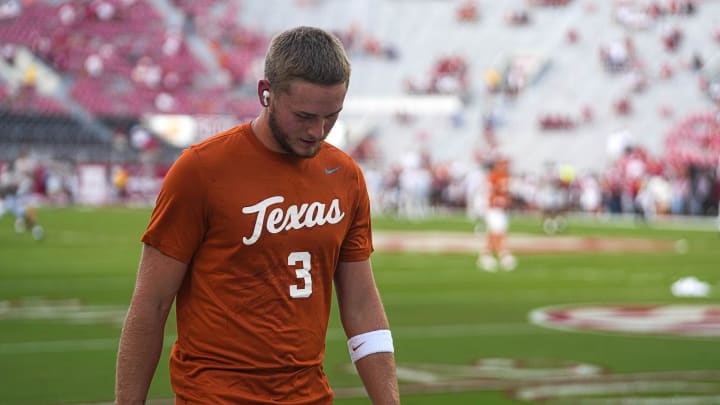 Longhorns QB Quinn Ewers Calls Players-Only Meeting Ahead of Wyoming
