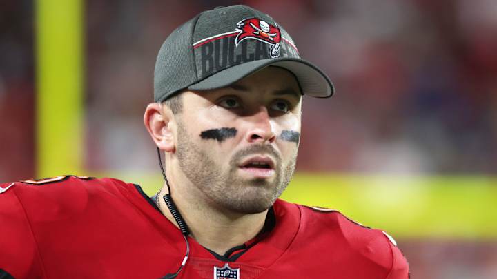 Baker Mayfield Listed on Buccaneers' Most Recent Injury Report