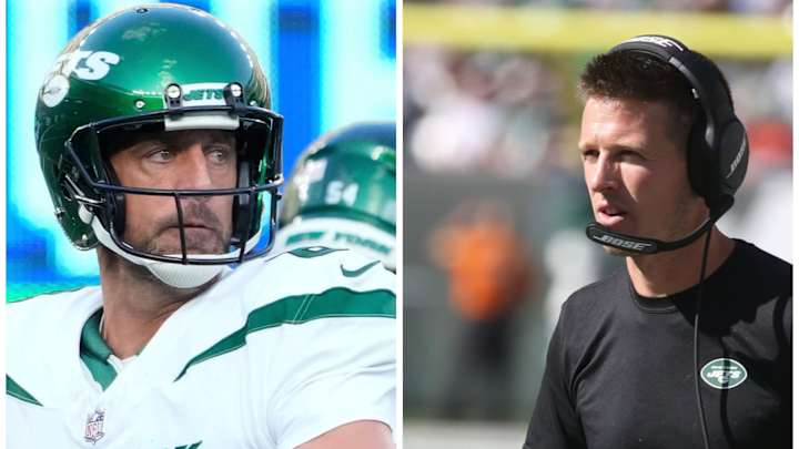 'No One Really Cares!' Rams' Mike LaFleur, Ex Jets Coach, Talks Aaron Rodgers Injury