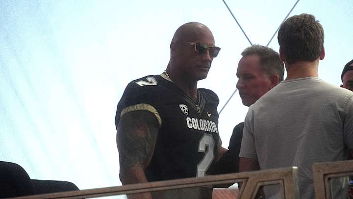 "The Rock" goes with Shedeur for ESPN GameDay pick "The Rock" goes with Shedeur for ESPN GameDay pick