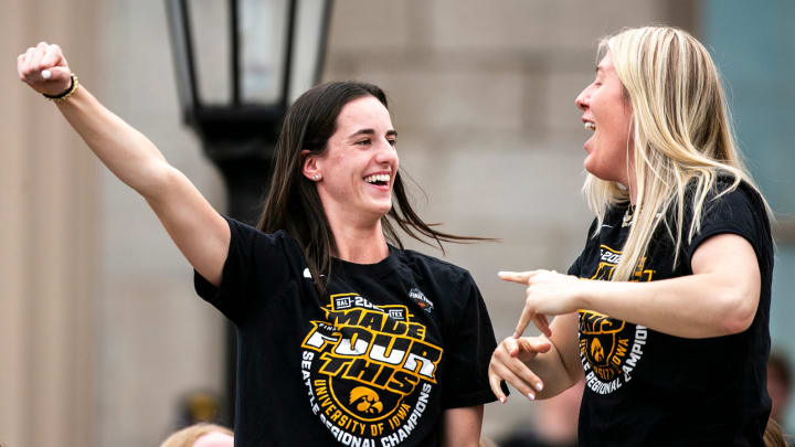 Iowa Marching Band Paid Tribute to Caitlin Clark With Incredible Halftime Show