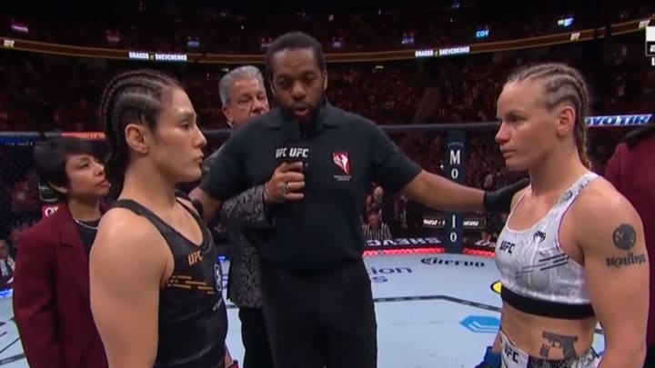 VIDEO: Alexa Grasso & Valentina Shevchenko Fight To Split Draw In Tremendous Noche UFC Fight