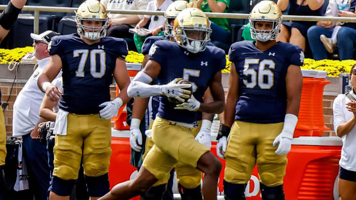 Notre Dame Notebook: Irish Players React To Central Michigan Win Notre Dame Notebook: Irish Players React To Central Michigan Win