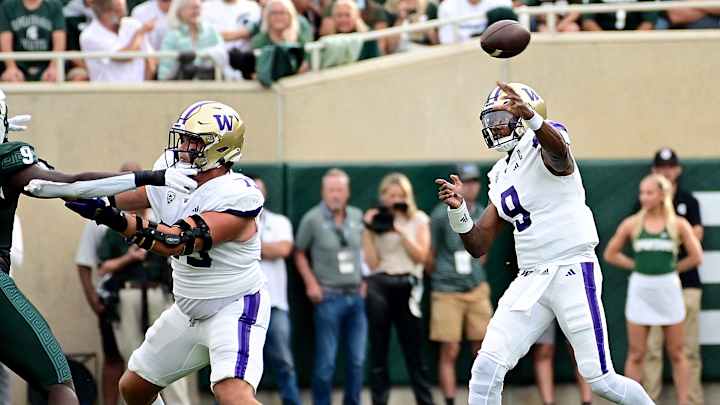 5 Key Plays From Washington's Big Win Over Michigan State