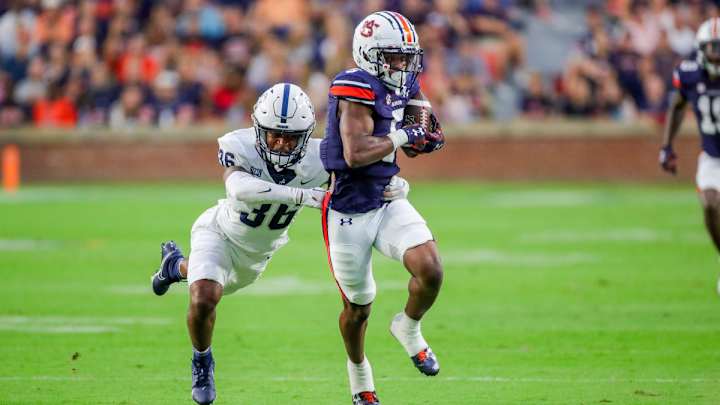What has Auburn's target disparity looked like so far in 2023?