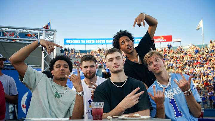 Denver Nuggets Champion Attends Colorado Football Game