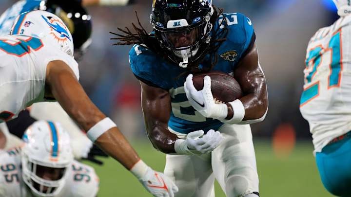 Jaguars vs. Chiefs: JaMycal Hasty Leads Inactives
