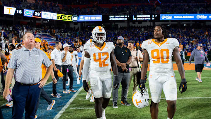 Tennessee Falls Far in Latest AP Poll