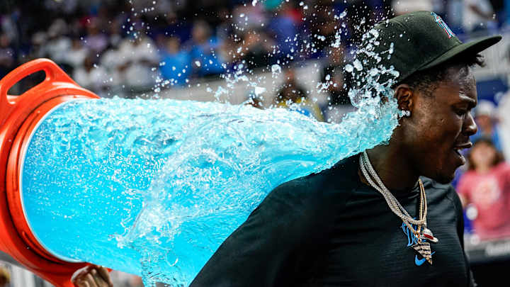 Miami Marlins OF Accomplishes Something That No Marlins Player Ever Has on Sunday