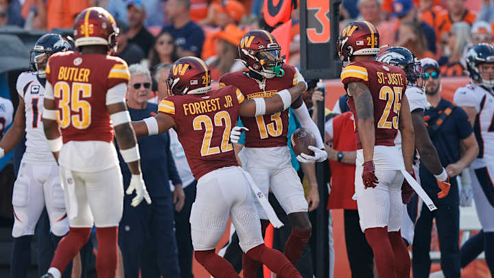 Commanders' Emmanuel Forbes Records First Career Interception vs. Broncos: 'It Means a Lot!'