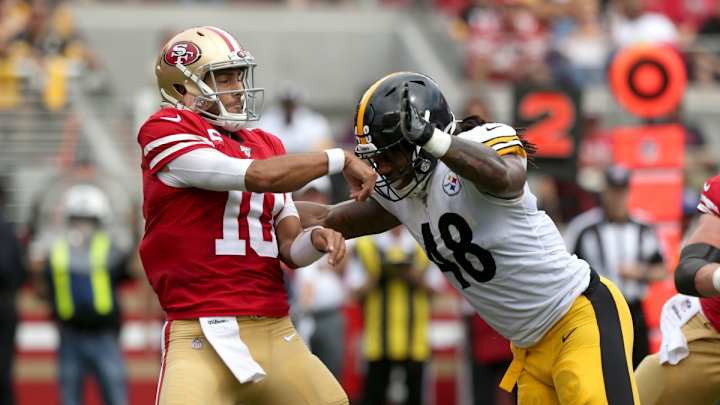 Jimmy Garoppolo 1-0 as Starting QB Against the Steelers