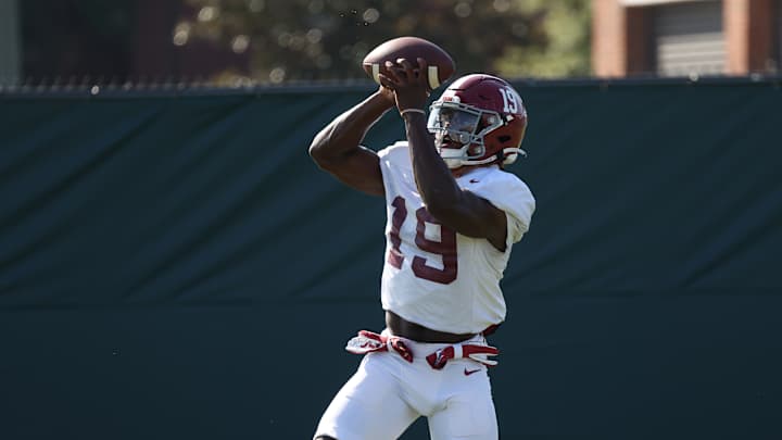 Photo and Video from Alabama Football's Tuesday Practice of Ole Miss Week