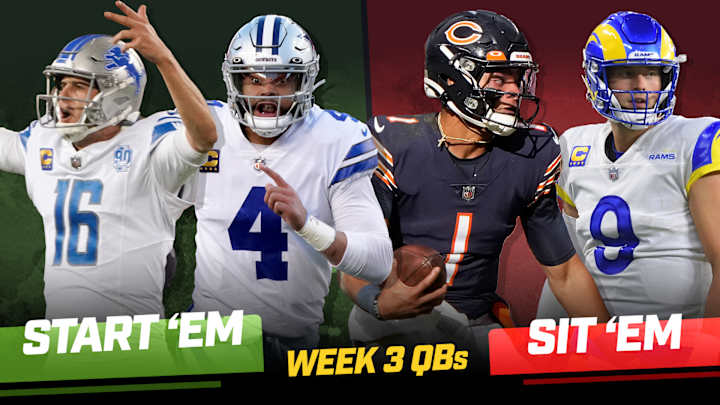 Start ’Em, Sit ’Em Quarterbacks Fantasy Football Week 3: More Home Cookin’ for Jared Goff