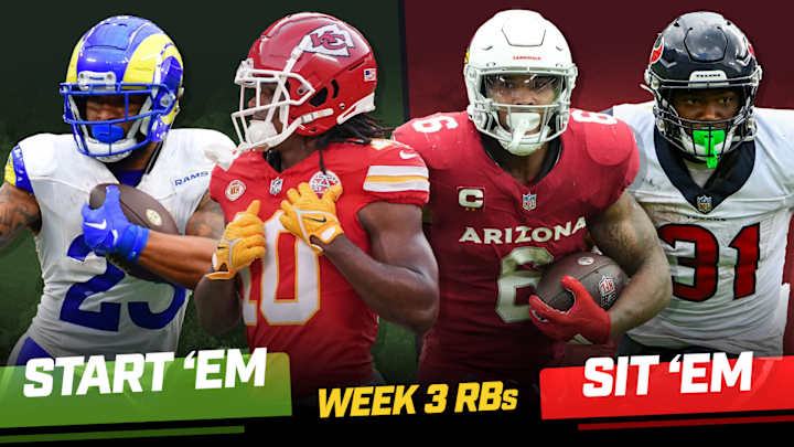 Start ’Em, Sit ’Em Running Backs Fantasy Football Week 3: Kyren Williams Is the Answer