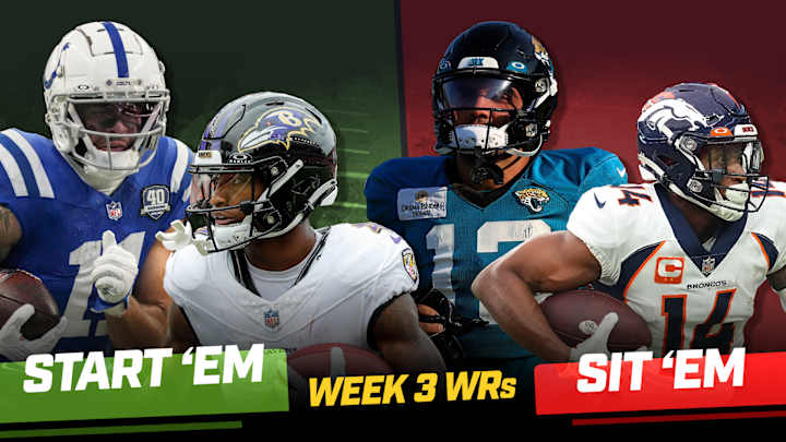 Start ’Em, Sit ’Em Wide Receivers Fantasy Football Week 3: Michael Pittman Jr. Stays Hot
