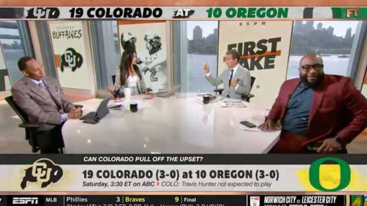 Cocktails, Gummies and Betting: Mad Dog Leaves ‘First Take’ Crew in Disbelief