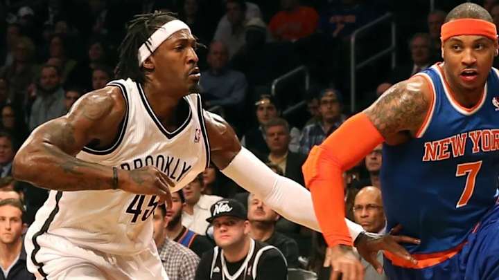 Knicks All-Stars Carmelo Anthony, Julius Randle Take in Liberty Playoff Win