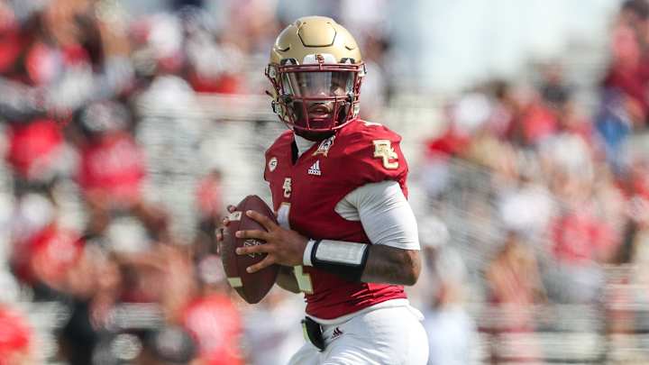 Louisville Expecting to be Challenged by Boston College QB Thomas Castellanos