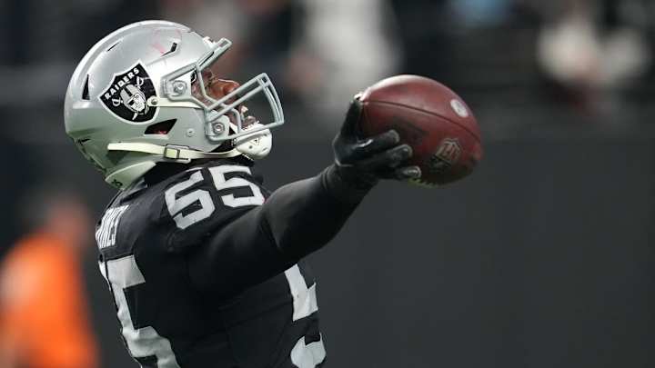 Raiders' Jones Placed on NFI List, Off Injury Report