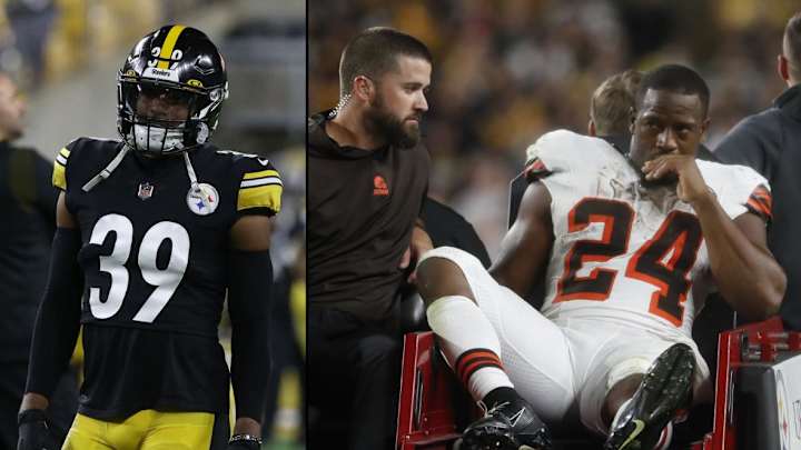 Steelers' Minkah Fitzpatrick Addresses Nick Chubb Injury