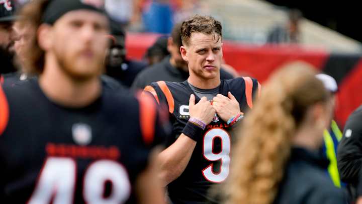 Bengals’ Taylor Calls Joe Burrow ‘Day-to-Day’ Ahead of Monday Night Game