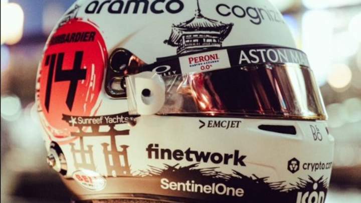 F1 News: Fernando Alonso Reveals Striking Japanese-Inspired Helmet - "Incredible" F1 News: Fernando Alonso Reveals Striking Japanese-Inspired Helmet - "Incredible"