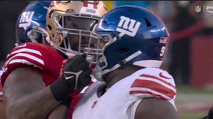 NFL Explains Why 49ers’ Trent Williams Wasn’t Ejected for Apparent Punch vs. Giants NFL Explains Why 49ers’ Trent Williams Wasn’t Ejected for Apparent Punch vs. Giants