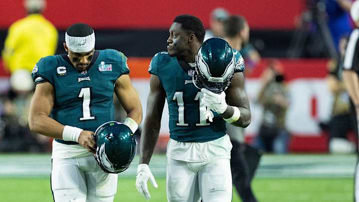 Eagles’ A.J. Brown Clears the Air Over Sideline Dispute With Jalen Hurts